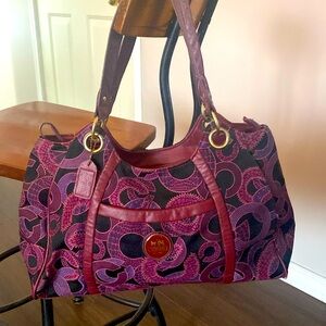 Coach Bag Pink Tote